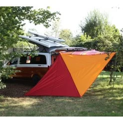 VERBINDBARES SONNENSEGEL ZIP-PROTECT CANVAS SINGLE - Tarp -Freien Camping Geschäft 5637945741 l connectable tarp zipprotect canvas single bent 24