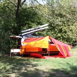 VERBINDBARES SONNENSEGEL ZIP-PROTECT CANVAS SINGLE - Tarp -Freien Camping Geschäft 5637945741 m connectable tarp zipprotect canvas single bent 24