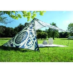 VERBINDBARES SONNENSEGEL ZIP-CANVAS - Tarp -Freien Camping Geschäft 5637945745 i connectable tarp zipcanvas mit aufstellstange bent 24