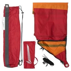 VERBINDBARES SONNENSEGEL ZIP-CANVAS - Tarp -Freien Camping Geschäft 5638028604 g verbindbares sonnensegel zipcanvas bent 24