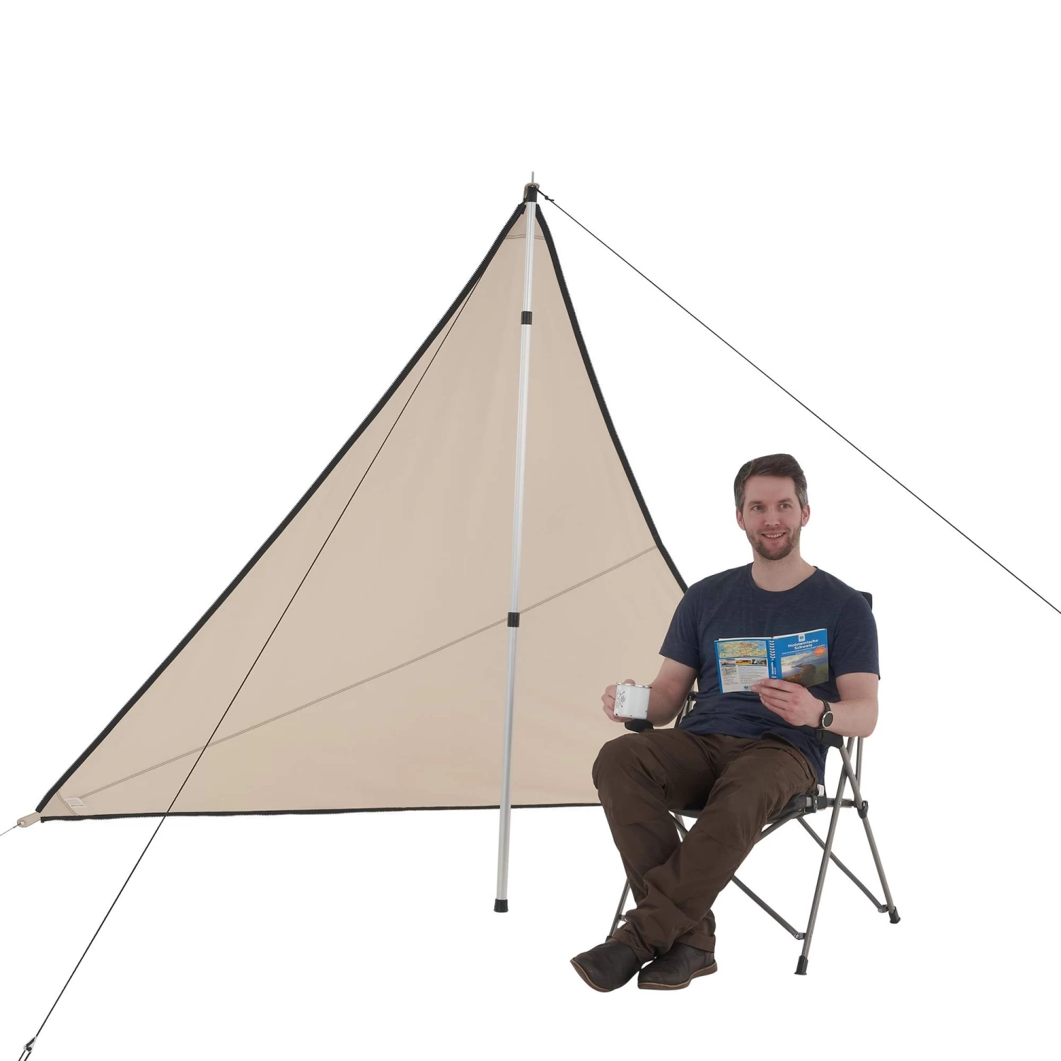 VERBINDBARES SONNENSEGEL TC-ZIP-CANVAS SINGLE AFRIKA DESIGN - Tarp 4 VERBINDBARES SONNENSEGEL TC-ZIP-CANVAS SINGLE AFRIKA DESIGN - Tarp – Bild 2