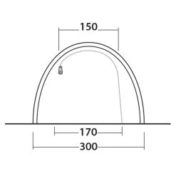 Outwell STARHILL 4A - Familienzelt -Freien Camping Geschäft 5638031667 p starhill 4a outwell 24