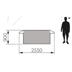 Dometic PICO FTC 1X1 TC - Kuppelzelt -Freien Camping Geschäft 5638037081 eomfixe pico ftc 1x1 tc dometic 24