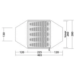 Robens COBRA STONE 5 - Familienzelt -Freien Camping Geschäft 5638037124 k cobra stone 5 robens 24