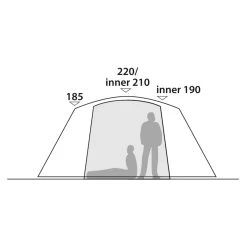 Robens COBRA STONE 5 - Familienzelt -Freien Camping Geschäft 5638037124 l cobra stone 5 robens 24